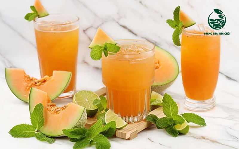 Nước ép dưa lưới không chỉ giải khát mà còn cung cấp nhiều dinh dưỡng